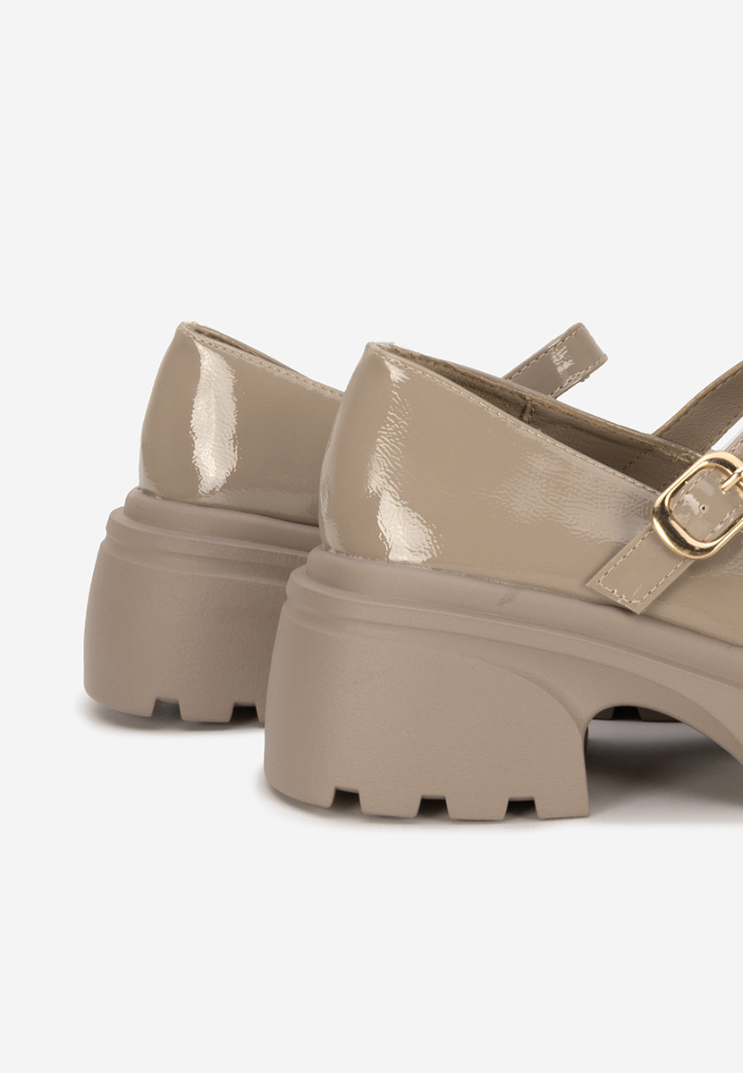 Cipele s platformom Maliana kaki