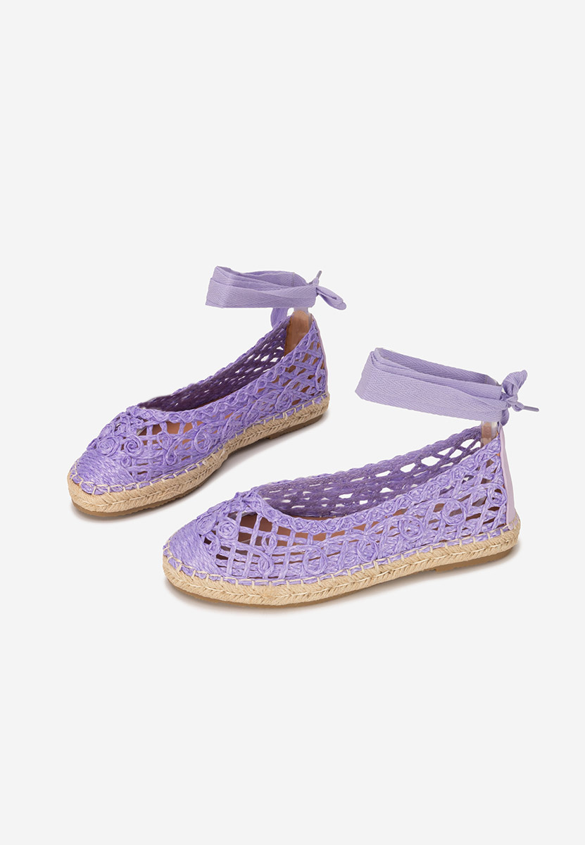 Espadrilles za ženske Kaddeia ljubičasto