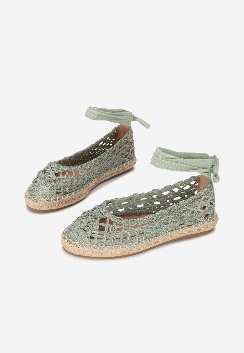 Espadrilles za ženske Kaddeia zeleno
