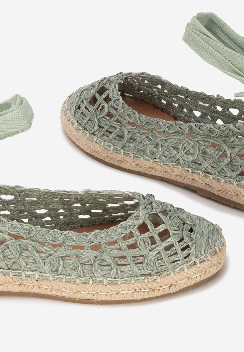 Espadrilles za ženske Kaddeia zeleno