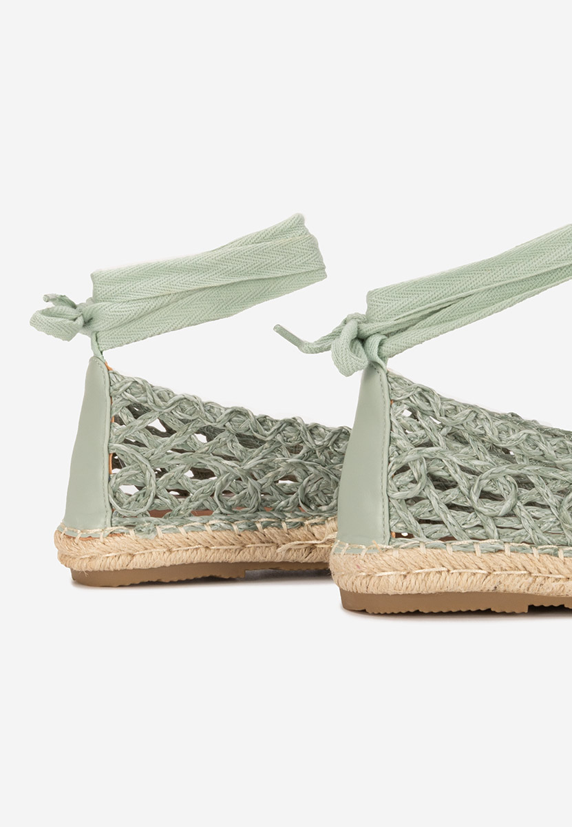 Espadrilles za ženske Kaddeia zeleno
