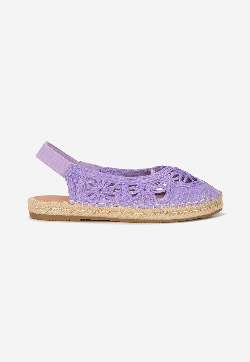 Espadrilles za ženske Mistala ljubičasto