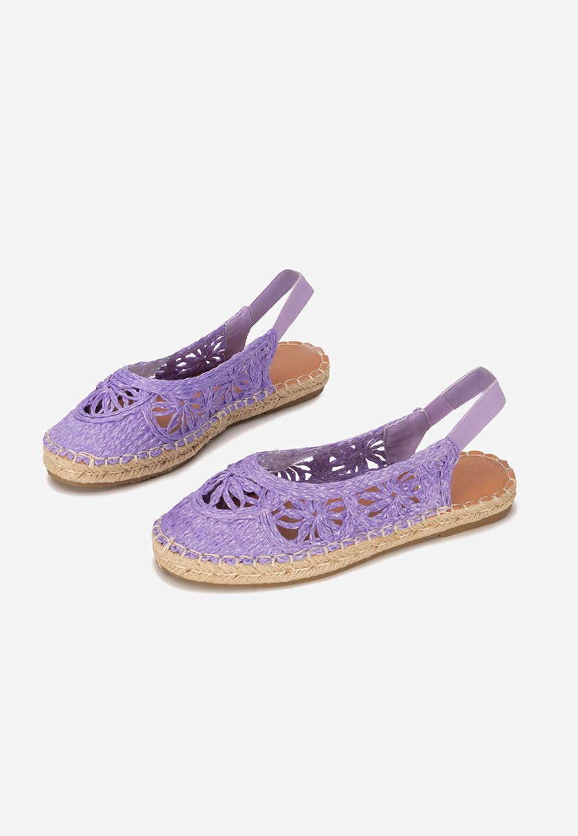Espadrilles za ženske Mistala ljubičasto
