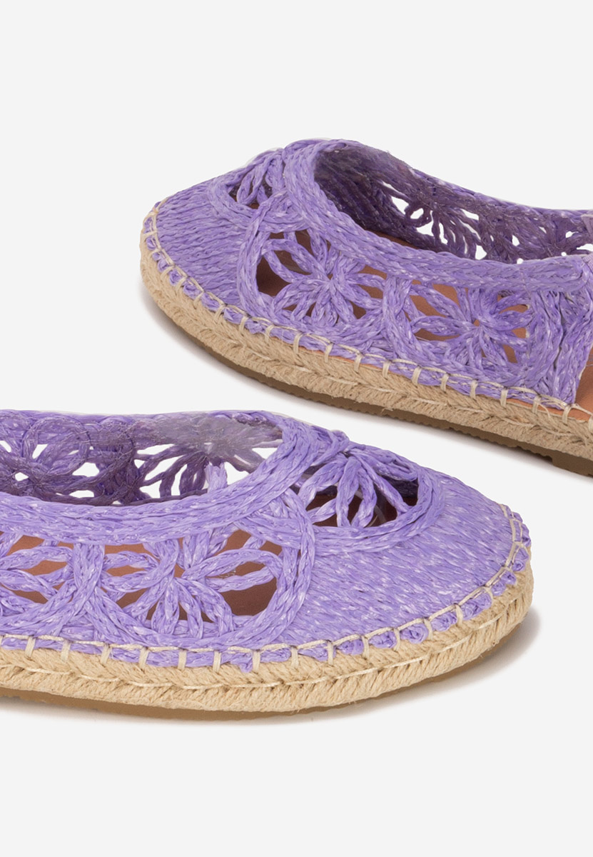 Espadrilles za ženske Mistala ljubičasto