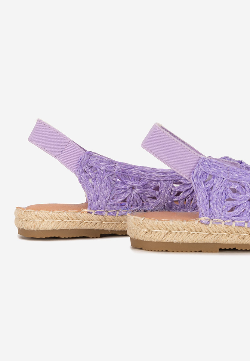 Espadrilles za ženske Mistala ljubičasto