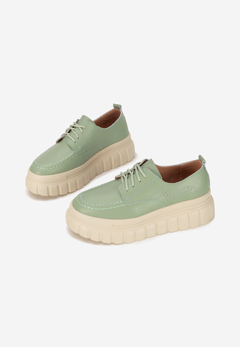 Cipele kozne casual Camya zeleno