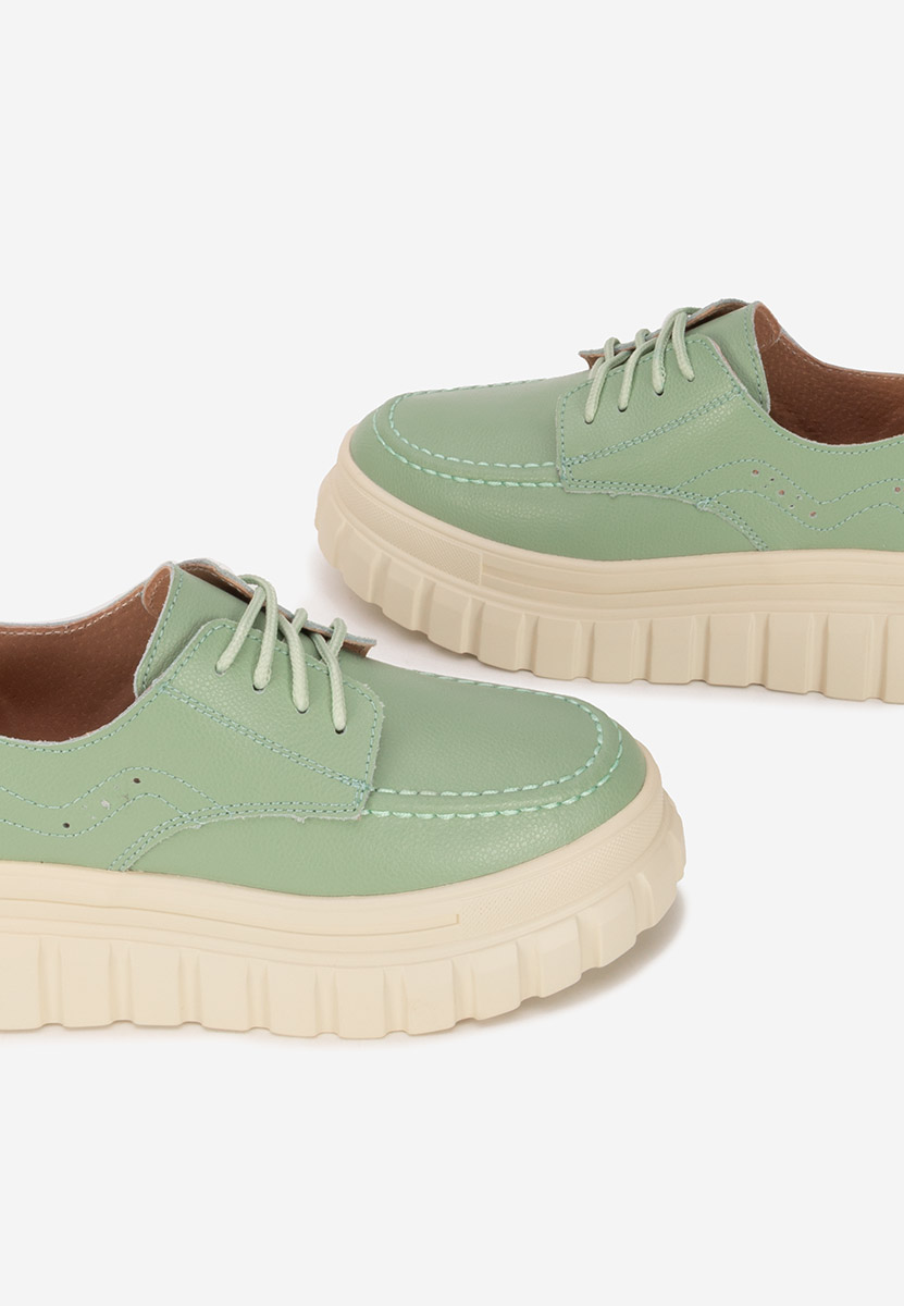 Cipele kozne casual Camya zeleno