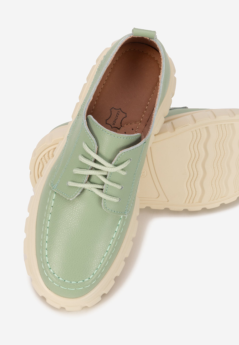 Cipele kozne casual Camya zeleno