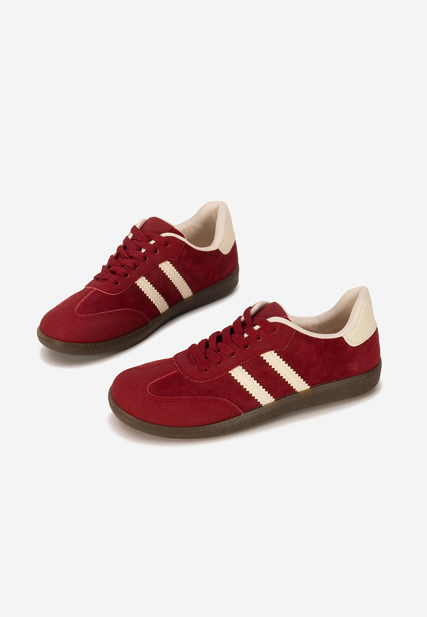 Ženske sneakers Irenya vinsko crvena