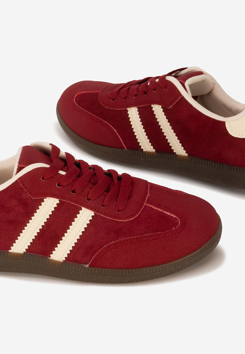 Ženske sneakers Irenya vinsko crvena