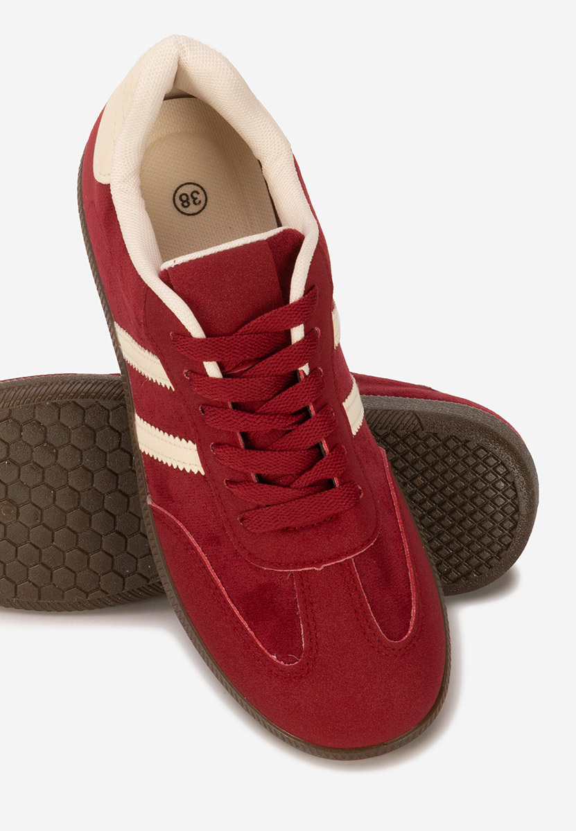 Ženske sneakers Irenya vinsko crvena