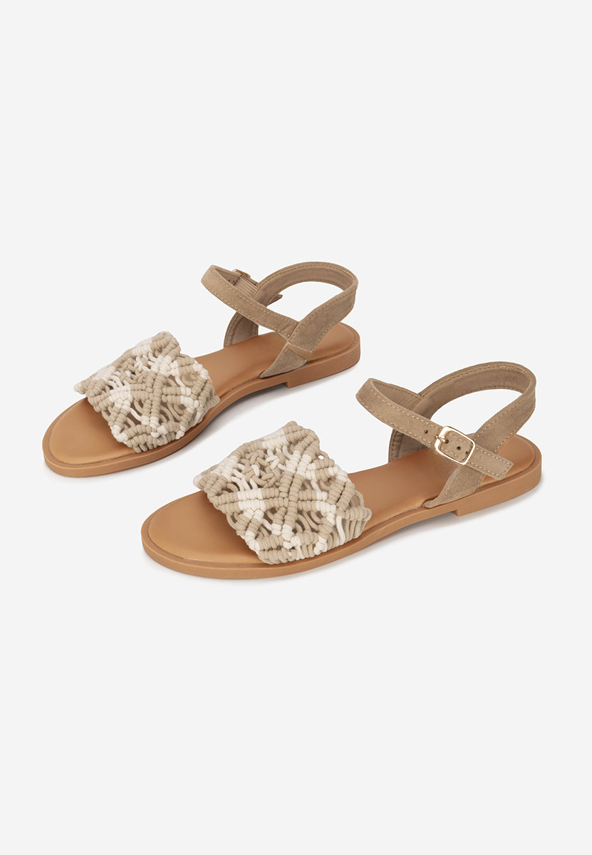 Niske sandale Natamia kaki