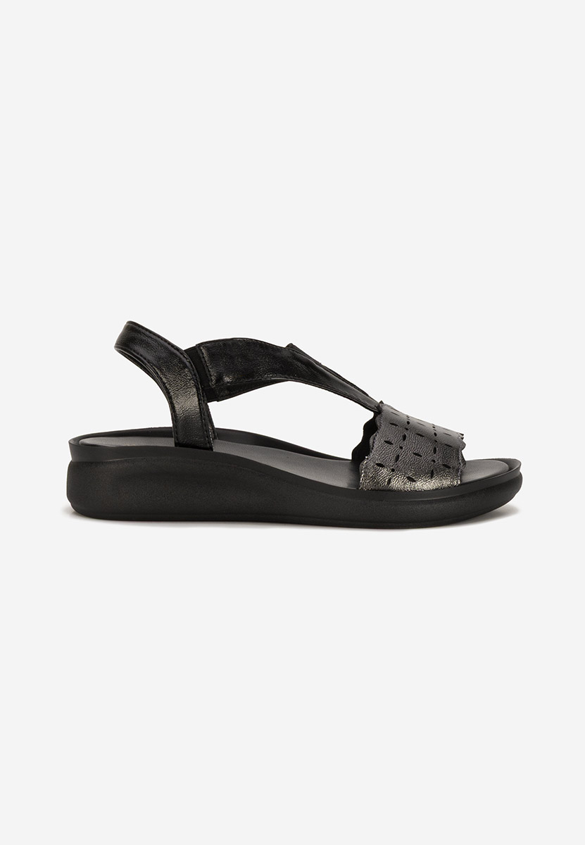 Sandale s platformom Shuzia crno