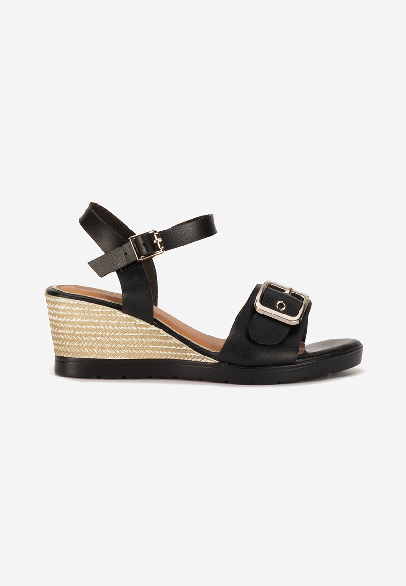 Sandale s platformom Faniana crno