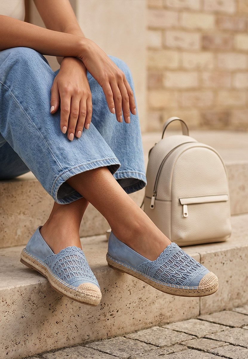 Espadrilles za ženske Henley plave