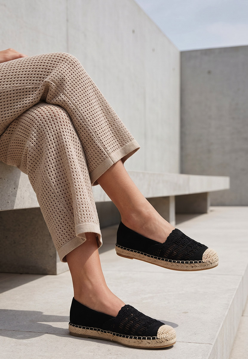 Espadrilles za ženske Henley crno