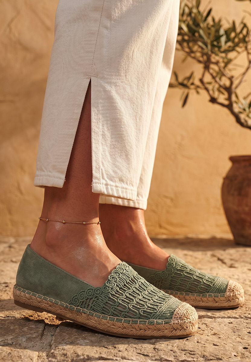 Espadrilles za ženske Henley zeleno