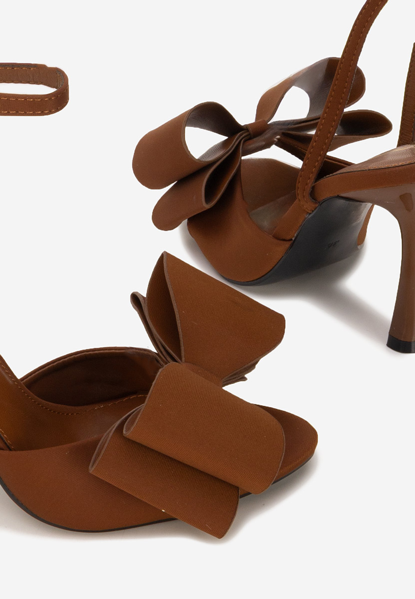 Sandale elegantne Viviene braon