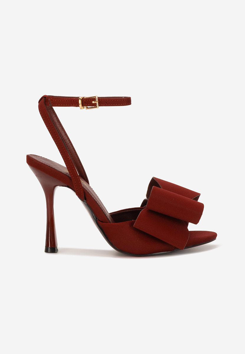 Sandale elegantne Viviene granat