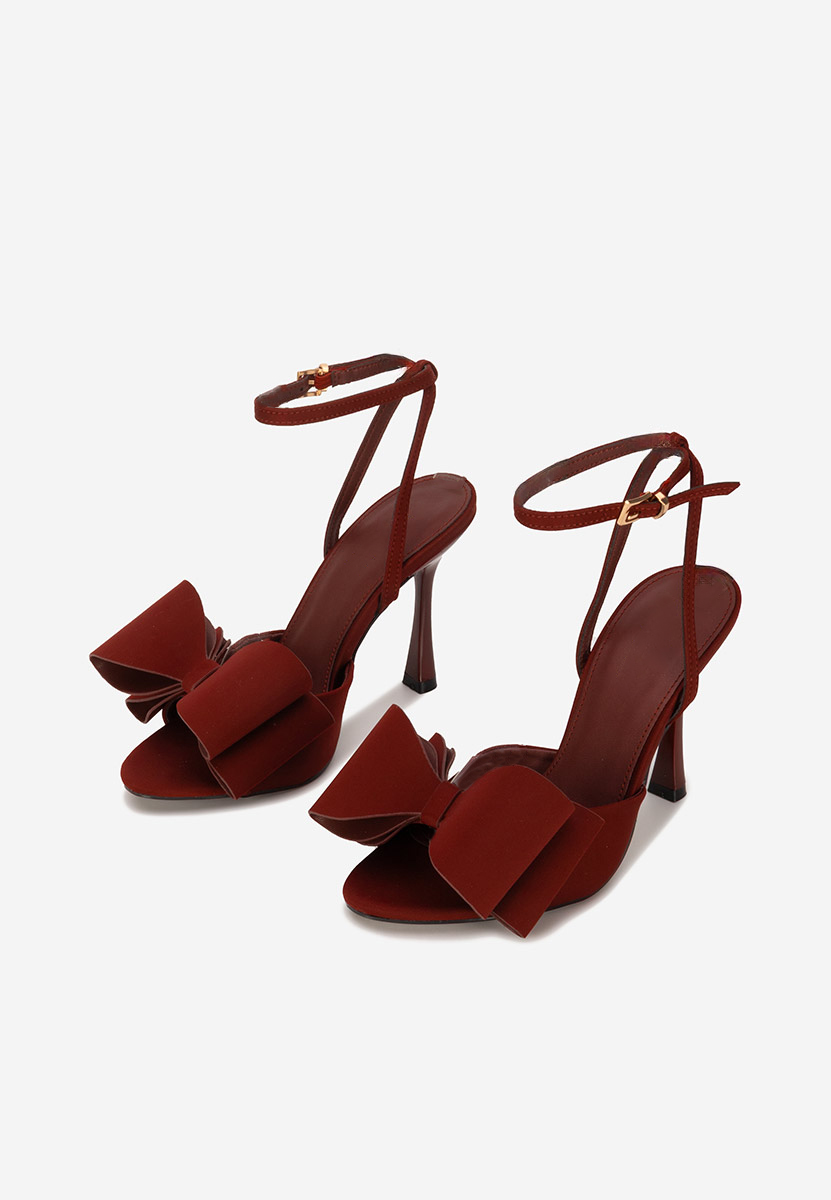 Sandale elegantne Viviene granat