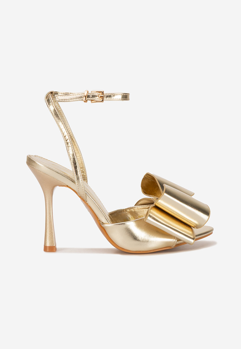 Sandale elegantne Viviene V2 zlatno