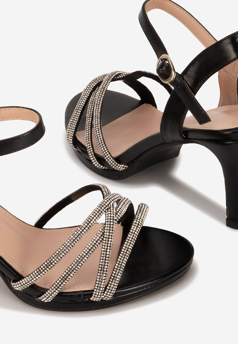 Sandale elegantne Ancela crno