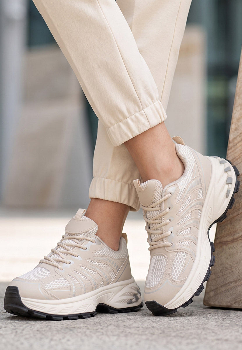 Ženske sneakers Maliania bež