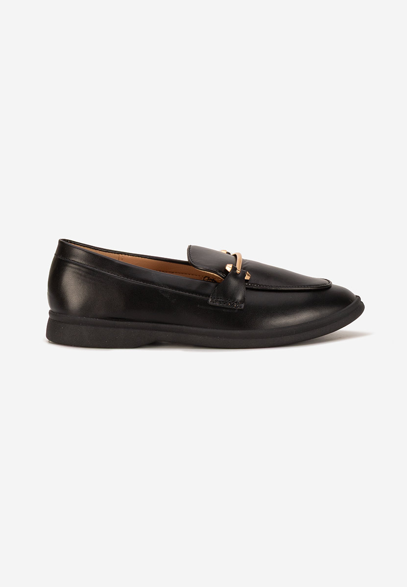 Ženske loaferice Sevalia crno