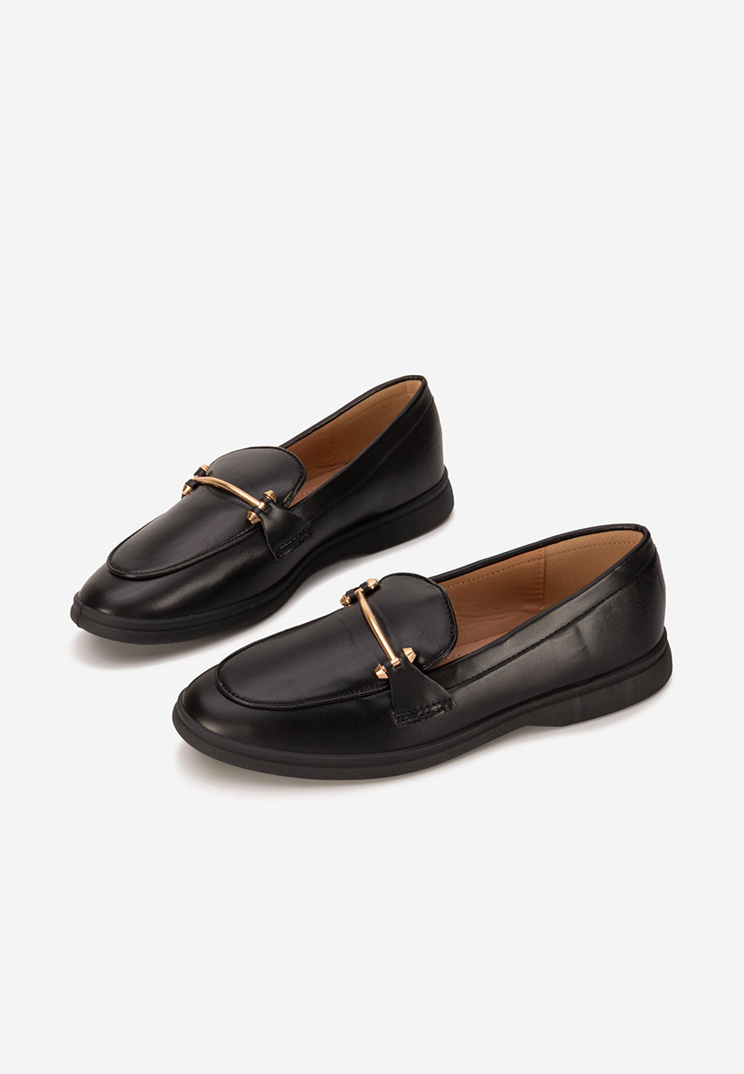 Ženske loaferice Sevalia crno