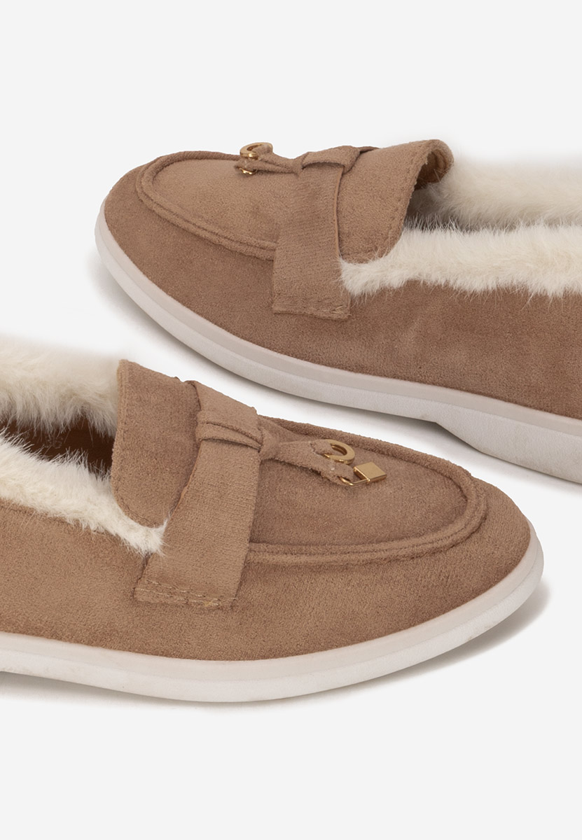 Ženske loaferice Semilla kaki