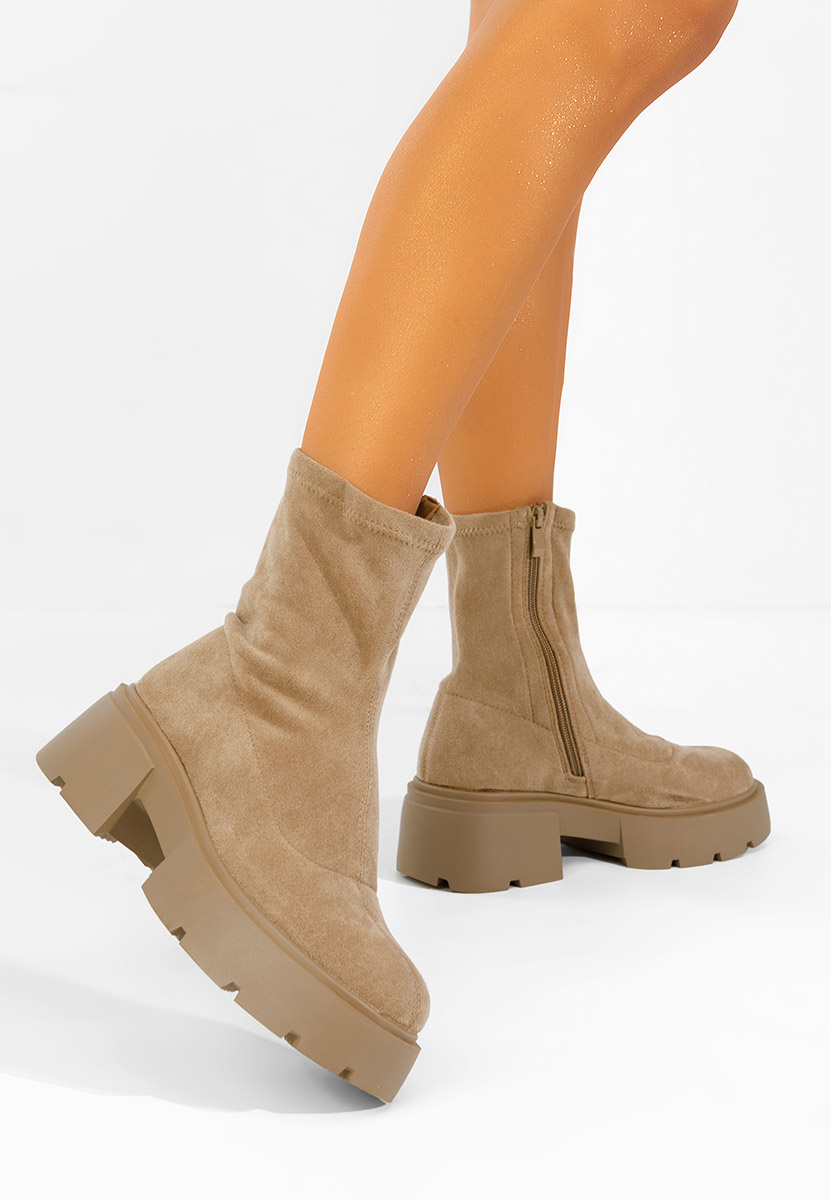 Ženske čizme Serafia kaki