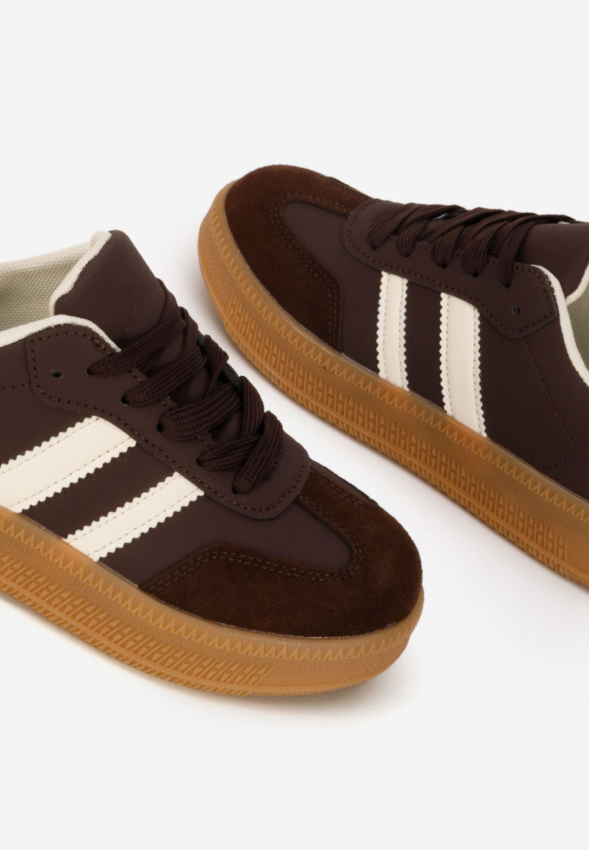 Sneakers dječja Cassiane braon