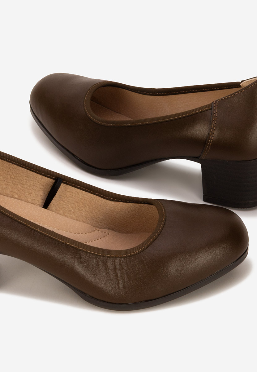 Kožne Salonke Cresida kaki