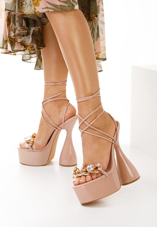 Sandale s petu Lanvina ružičasto, Veličine: 39 - zapatos