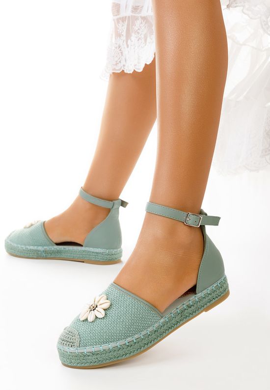 Espadrilles za ženske Taldora Zeleno, Veličine: 38 - zapatos