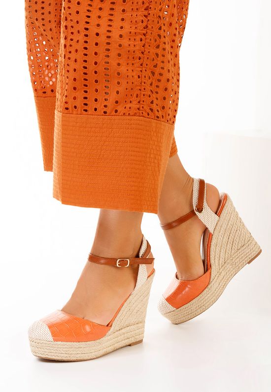 Sandale s platformom Benisa V2 narančasta, Veličine: 37 - zapatos