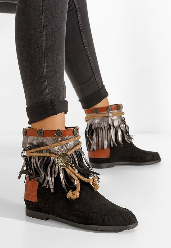 Ženske čizme Crno Peramora, Veličine: 38 - zapatos
