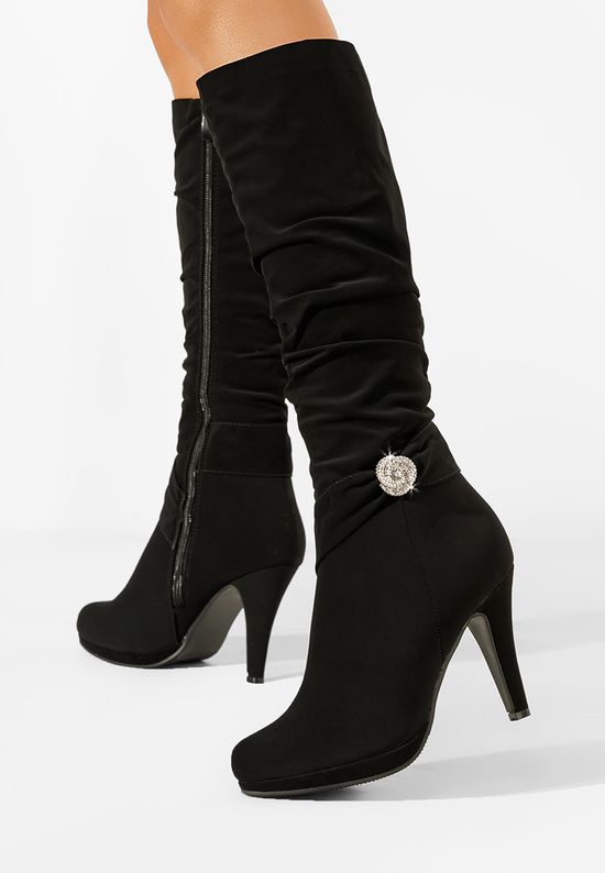 Ženske čizme Crno Denia, Veličine: 40 - zapatos