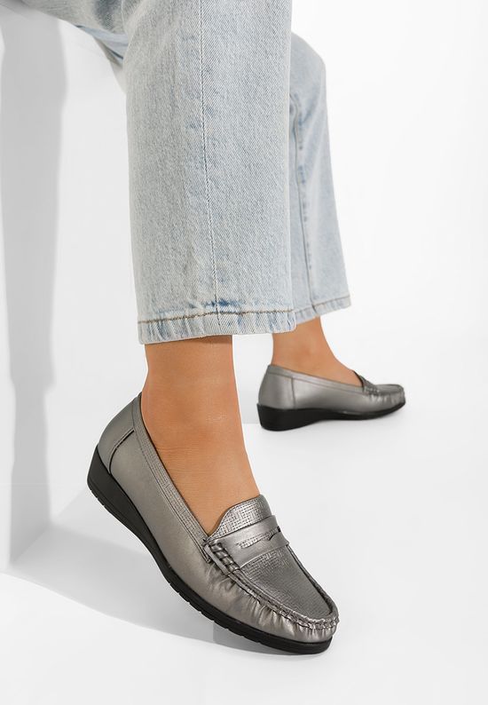 Ženske mokasinke Michaella sivo, Veličine: 38 - zapatos