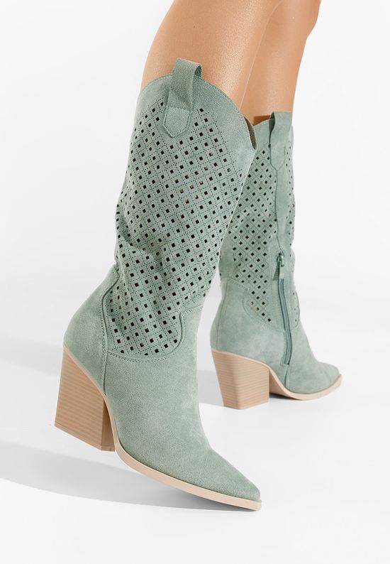 Ljetnje čizme Sephora Zeleno, Veličine: 40 - zapatos