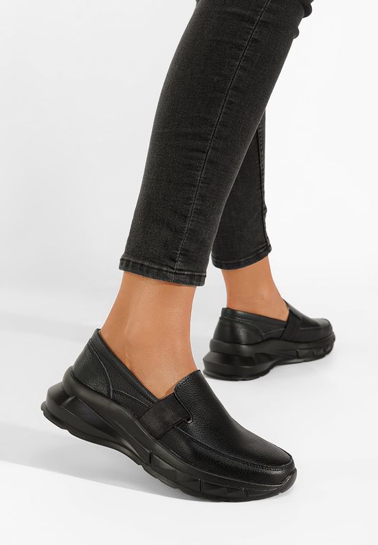 Cipele kozne casual Amelya crno, Veličine: 36 - zapatos
