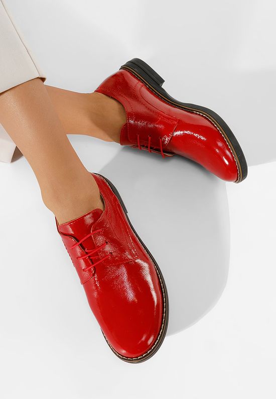 Ženske cipele derby Otivera V3 Crveno, Veličine: 36 - zapatos