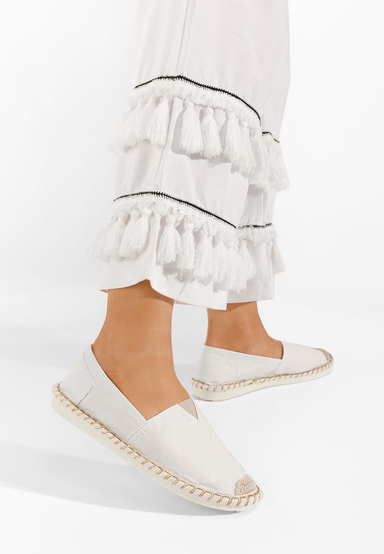 Espadrilles za ženske Loretta B bijele, Veličine: 40 - zapatos