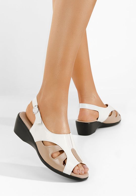 Sandale na ortopedijskim stopalom Sizia bijele, Veličine: 39 - zapatos