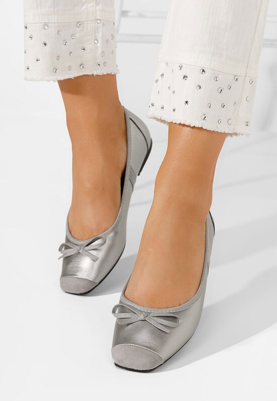 Balerine Valeriana V2 srebrno, Veličine: 37 - zapatos