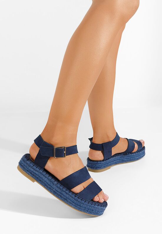 Sandale s platformom Coraline plave, Veličine: 41 - zapatos