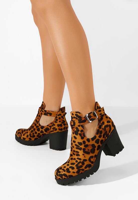 Ženske gležnjače Nomaria leopardi, Veličine: 40 - zapatos