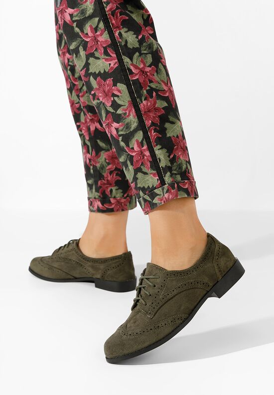 Ženske cipele oksfordice Rumelia zeleno, Veličine: 36 - zapatos