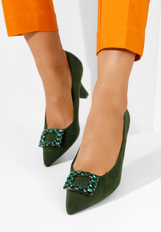 Štikle Ivolora Zeleno, Veličine: 40 - zapatos