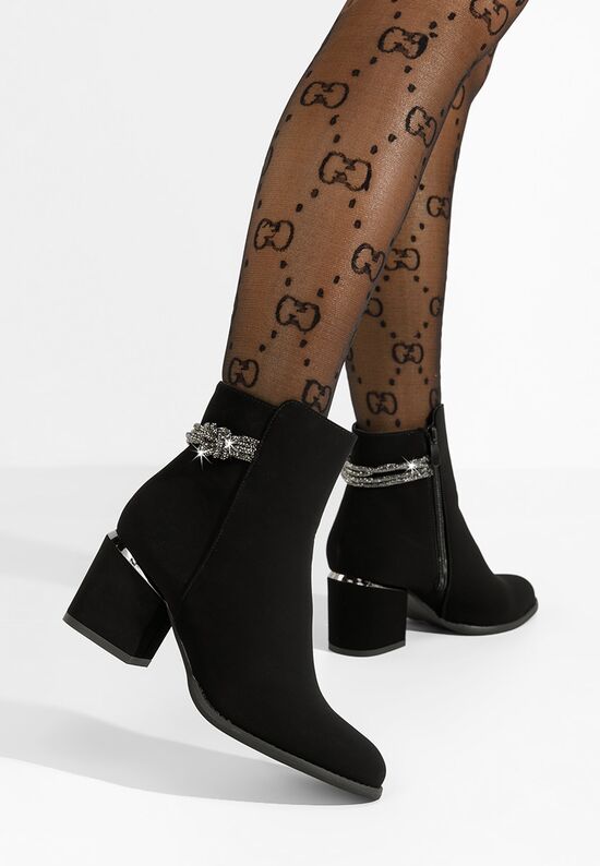 Elegantne gležnjače Seren Crno, Veličine: 36 - zapatos